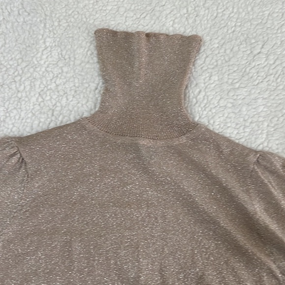 Forever 21 Women's Mock Turtle Neck Long Sleeve Top Soft Size S - Picture 7 of 8